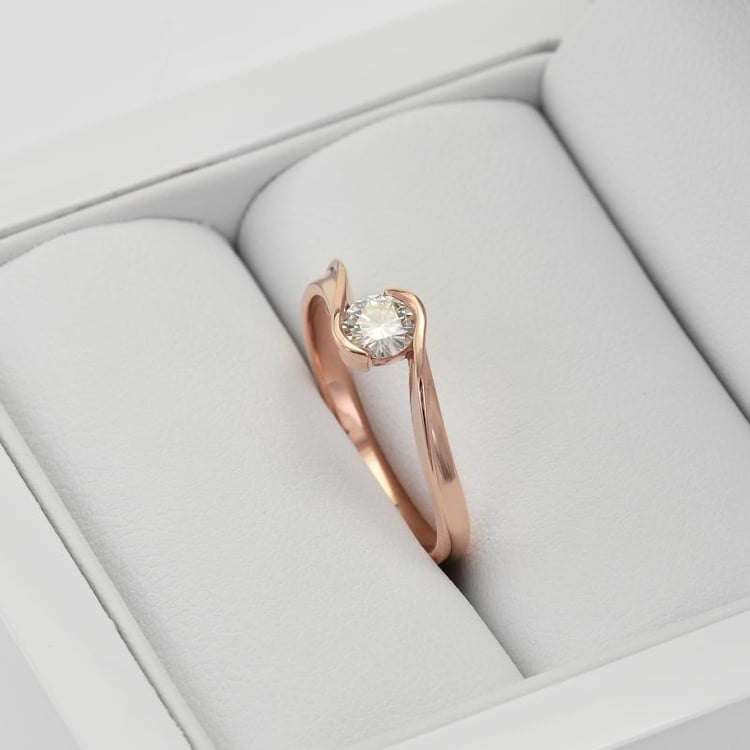 Verlobungsring mit Lab-Grown Diamanten Yadu 64694