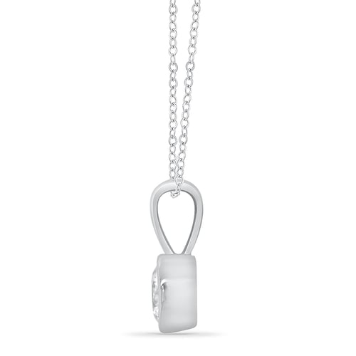 Anhänger mit Diamant in Bezelfassung Martha