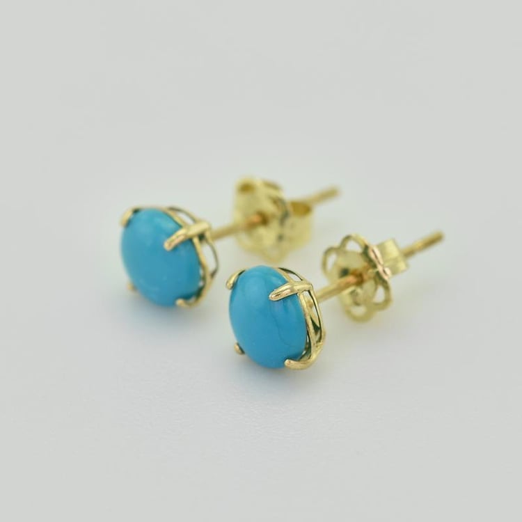 Goldene Ohrringe 55429