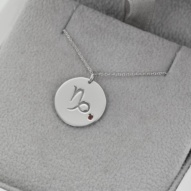 Anhänger mit Sternzeichen Steinbock in Eppi-Geschenkbox 41609