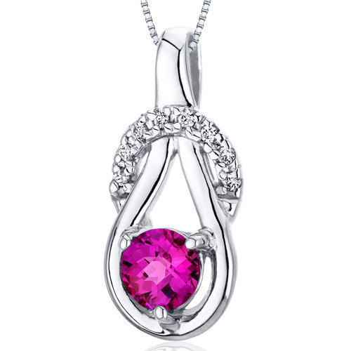 Silbernes Schmuckset mit Rubinen Finees 10783