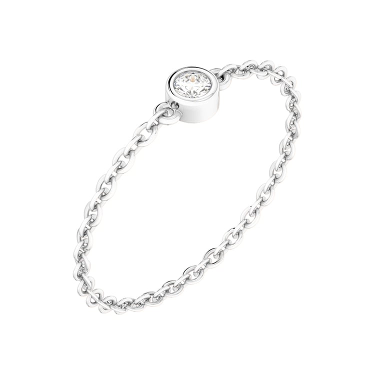 Kettenring mit Lab Grown Diamanten Jalo