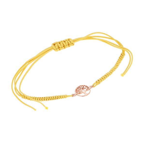 Armband mit einem silbernen Anhänger in Form des Lebensbaums Wicks 108110