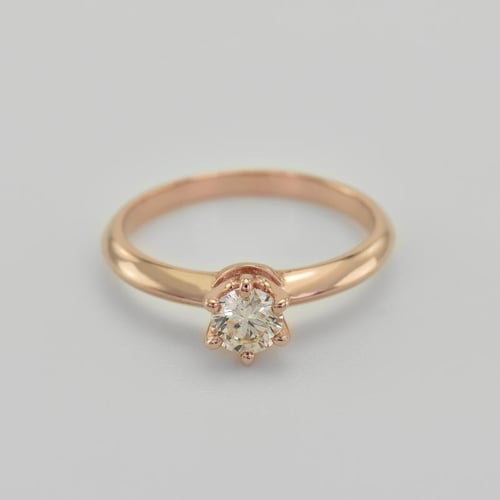 Verlobungsring mit Lab Grown Diamanten Tila