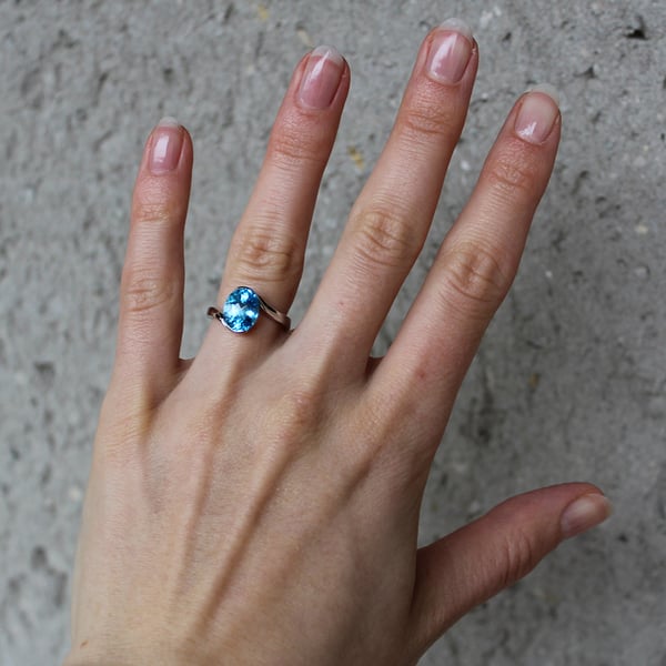 Ring mit Topas