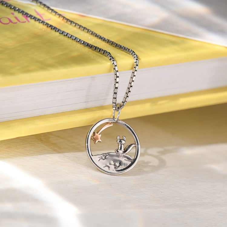 Set von Geschnitzte Halsketten Kleiner Prinz 140373