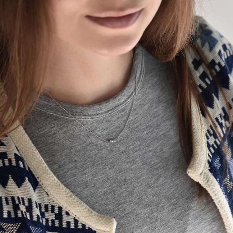 Goldener Choker mit Diamanten-Perlen Xanadie 40016