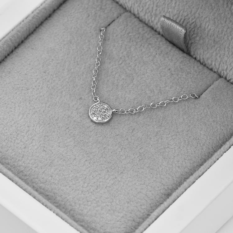 Minimalistische Kette mit Diamanten Everild 42130