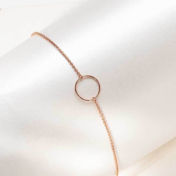 Goldenes Karma-Fußkettchen Cain 140830