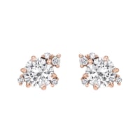 Cluster Ohrringe mit Lab Grown Diamanten Alary