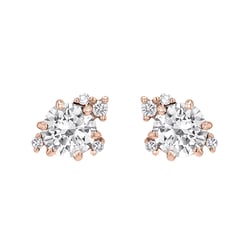 Cluster Ohrringe mit Lab Grown Diamanten Alary