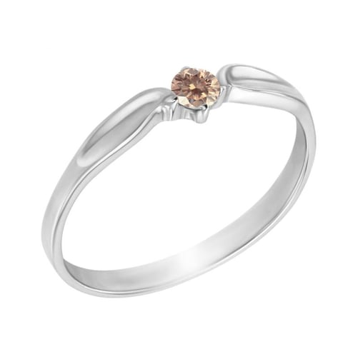 Verlobungsring mit Champagner Diamant Amrusha