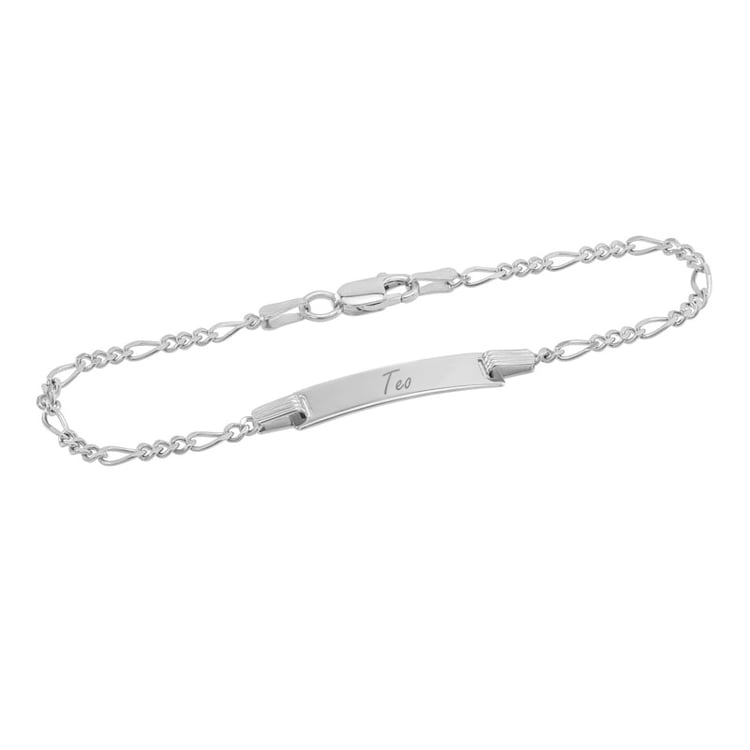Kinderarmband aus Silber mit Gravur Ihrer Wahl Casay