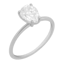 Verlobungsringe <br/>Weißgold mit Diamant