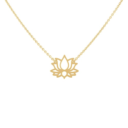 Yoga Halskette Lotusblume