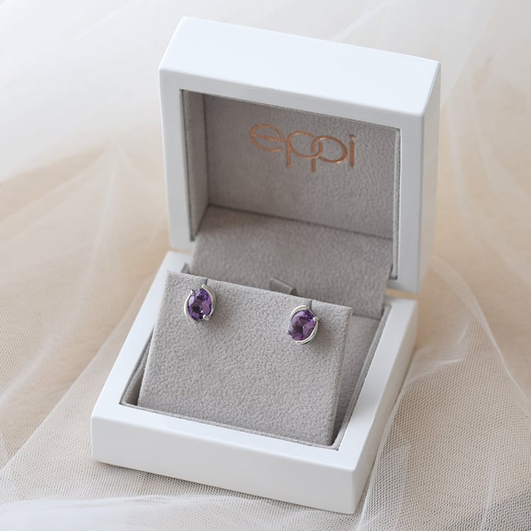 Silberne Ohrringe 71319