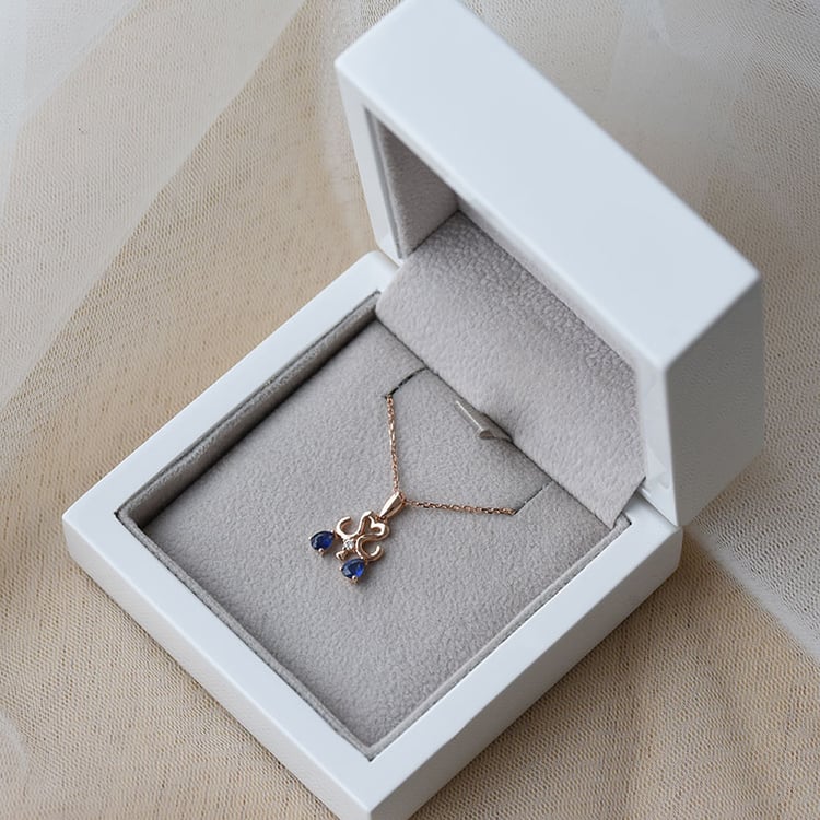 Goldkette aus Saphir 69751