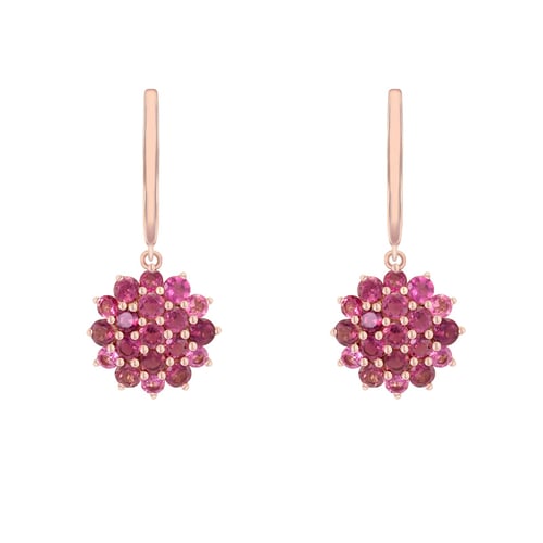 Goldenes Schmuckset mit Turmalin Darcy