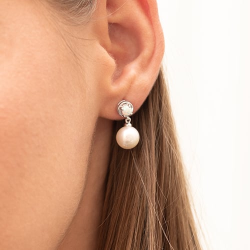 Silbernes Schmuckset aus Perlenschmuck mit Lab Grown Opalen Jasna