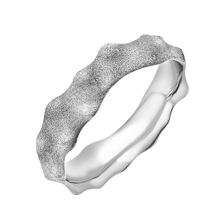 Eheringe mit goldenen Diamanten Spikes 153341