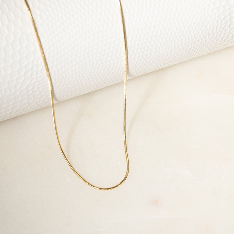 Snake Kette 45 cm 585er in Gelbgold 135363