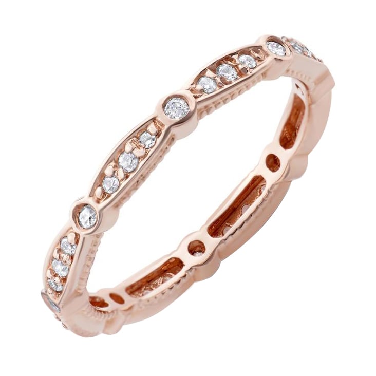 Zarter Eternity-Ring mit Lab Grown Diamanten Benitez 101594