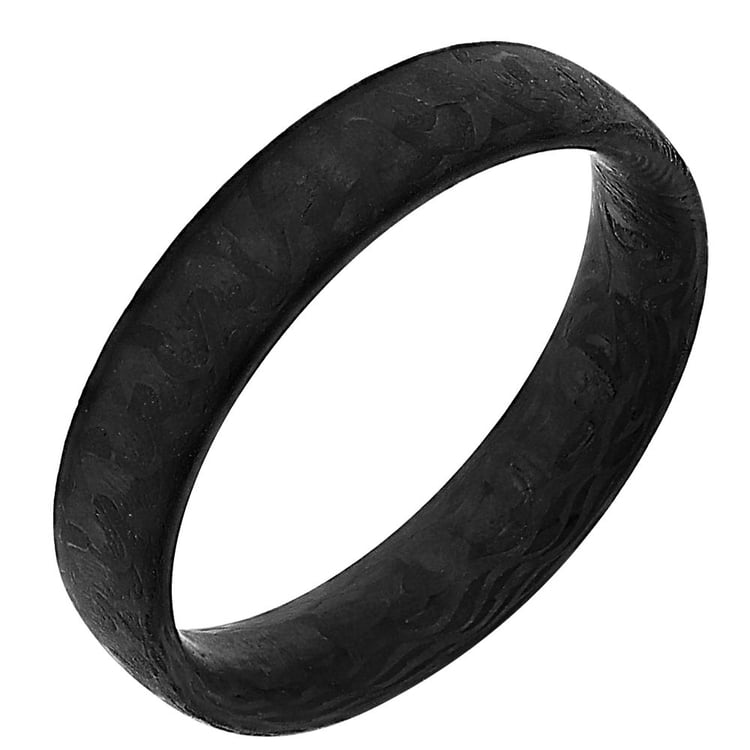 Minimalistische Eheringe aus Carbon John 167873