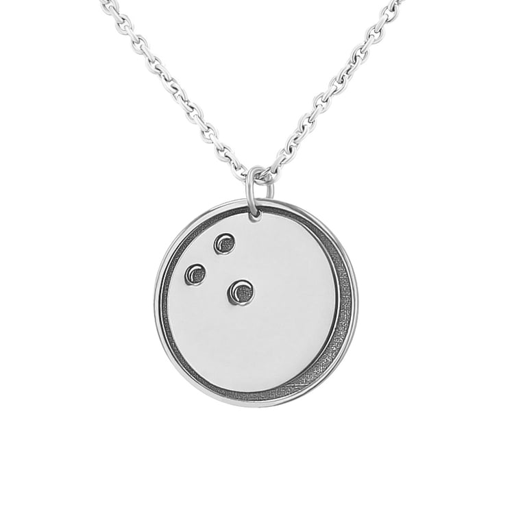 Anhänger Bowlingkugel mit Gravur Ihrer Wahl Bowling 124217