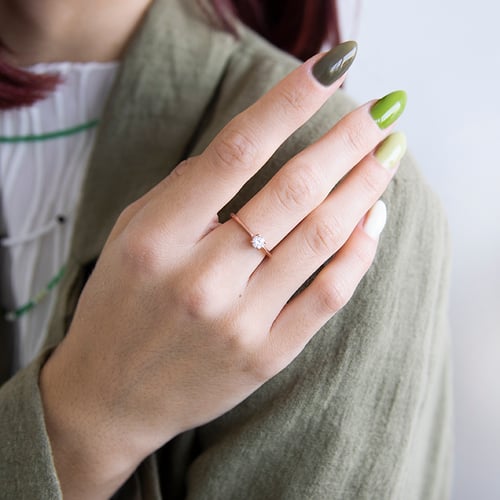 Verlobungsring mit Lab Grown Diamanten Nixon
