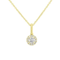 Romantischer Anhänger mit Lab Grown Diamanten Danny