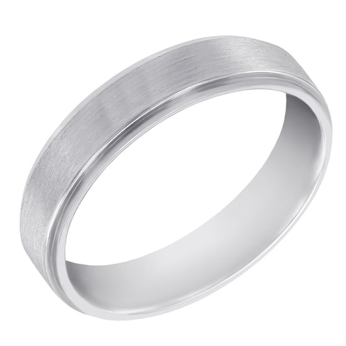 Trauringe aus Platin mit drei Diamanten Xoana