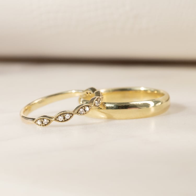 Silberner Eternity-Ring mit Lab Grown Diamanten Talita 136139