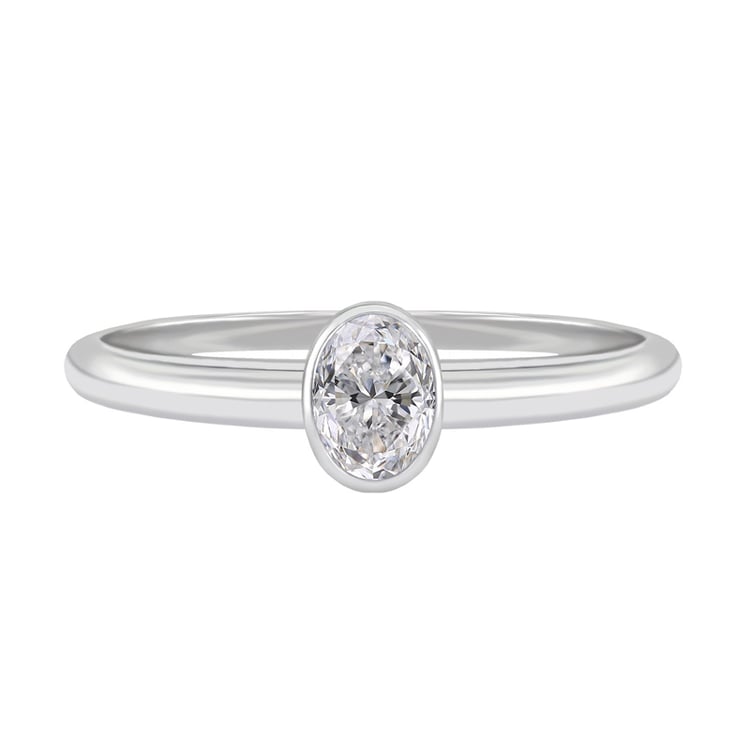 Goldenes Verlobungsset mit Diamant Iline 37318