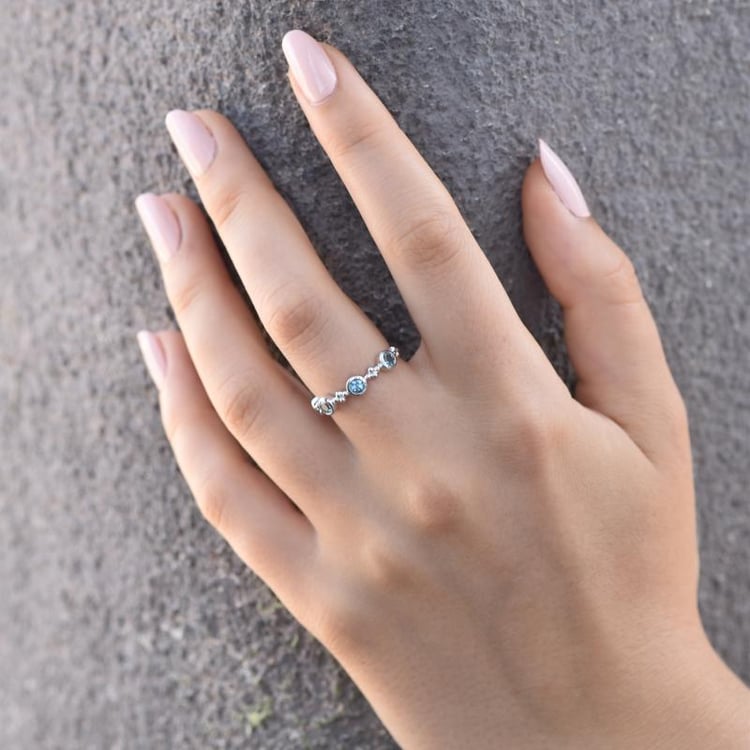 Ring aus Silber 45192