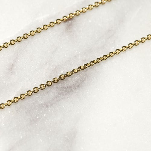 Ankerkette 45 cm aus 14k Gold mit der Breite 1.4 mm