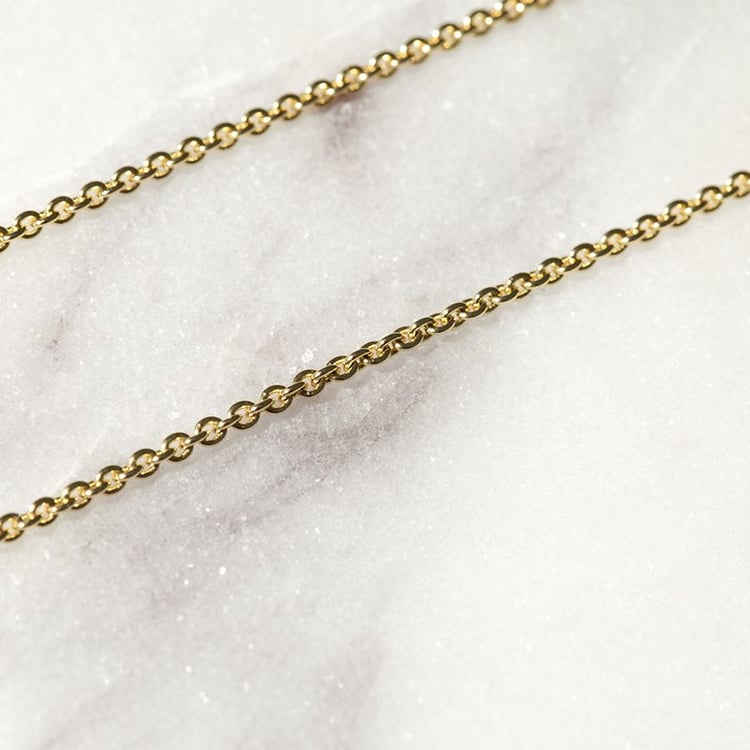 Ankerkette 45 cm aus 14k Gold mit der Breite 1.4 mm 130733