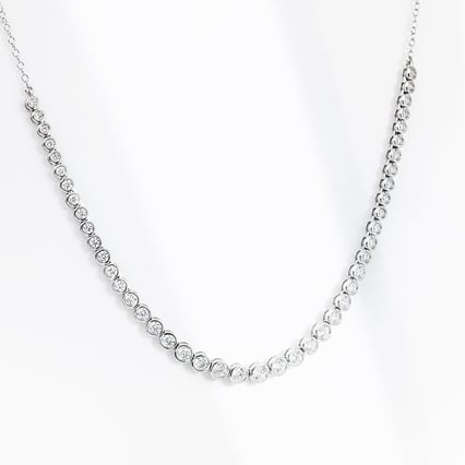 Luxuriöse Goldkette mit Diamanten Sofi