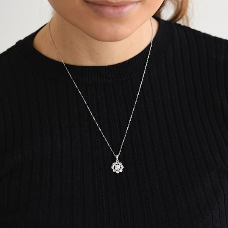 Anhänger mit Diamanten 59039