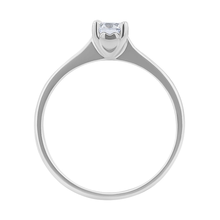 Verlobungsring mit Herz und Diamant Lenal 136051