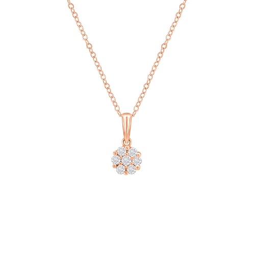 Eleganter Anhänger mit Lab Grown Diamanten Jenoulita