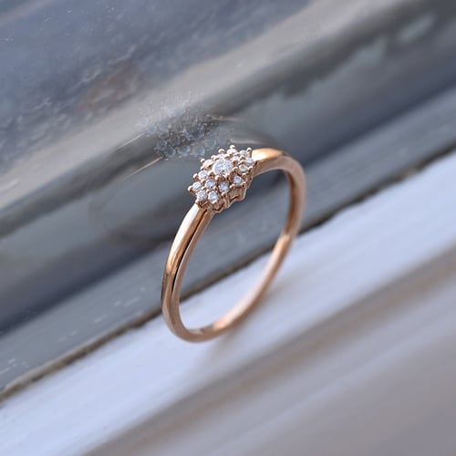 Eleganter Diamantring Neelam