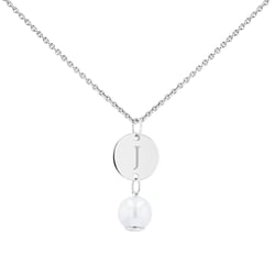 Perlenanhänger mit Gravur Hilda