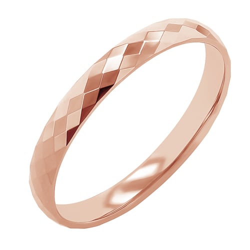 Goldene Eheringe mit Muster Julito