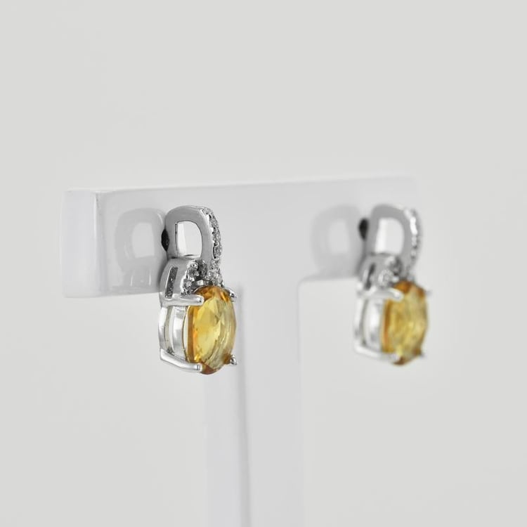 Silberne Ohrringe 36442