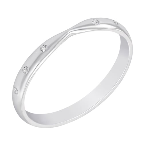 Minimalistischer Eternity-Ring mit Lab Grown Diamanten Toskani