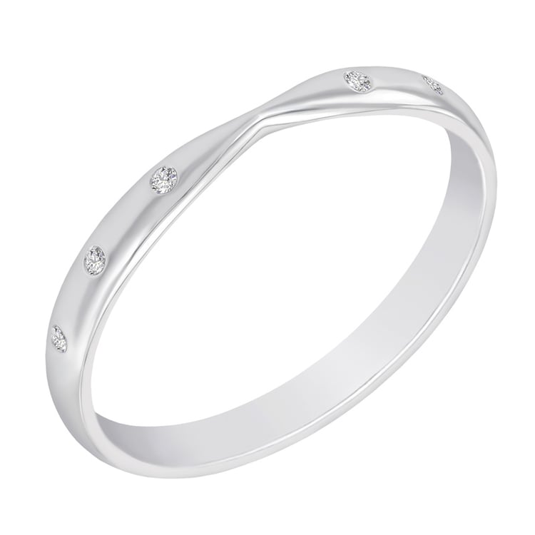 Minimalistischer Eternity-Ring mit Lab Grown Diamanten Toskani 101350