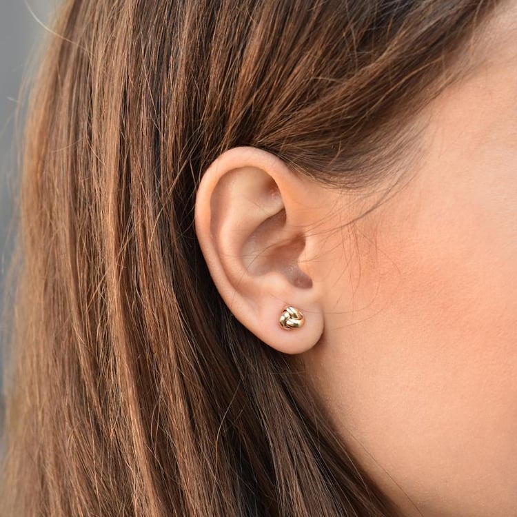 Goldene Ohrstecker 35953