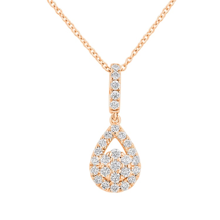 Romantischer Anhänger mit Lab Grown Diamanten Kai 171340