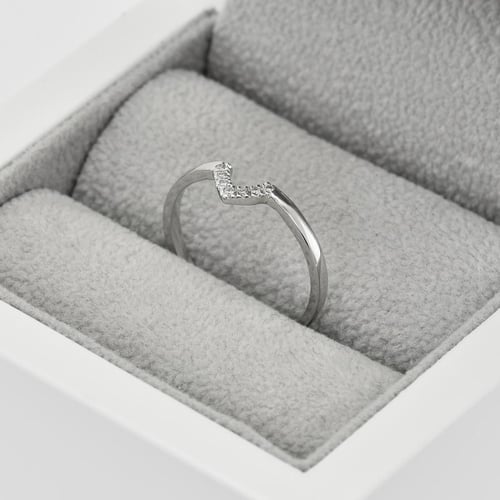 Ring aus Gold mit Diamanten Zoana