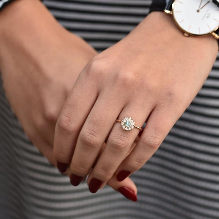 Alexandritring 27417